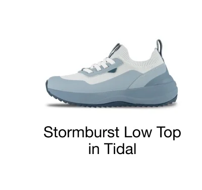 Stormburst Low Top in Tidal
