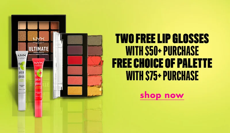 Free gifts with $50 purchase