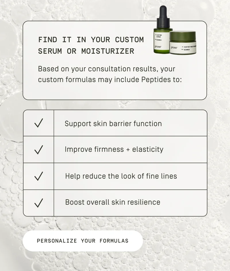 Find it in your custom serum moisturizer | Personalize your formula