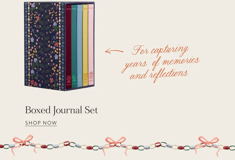 Boxed Journal Set  SHOP NOW