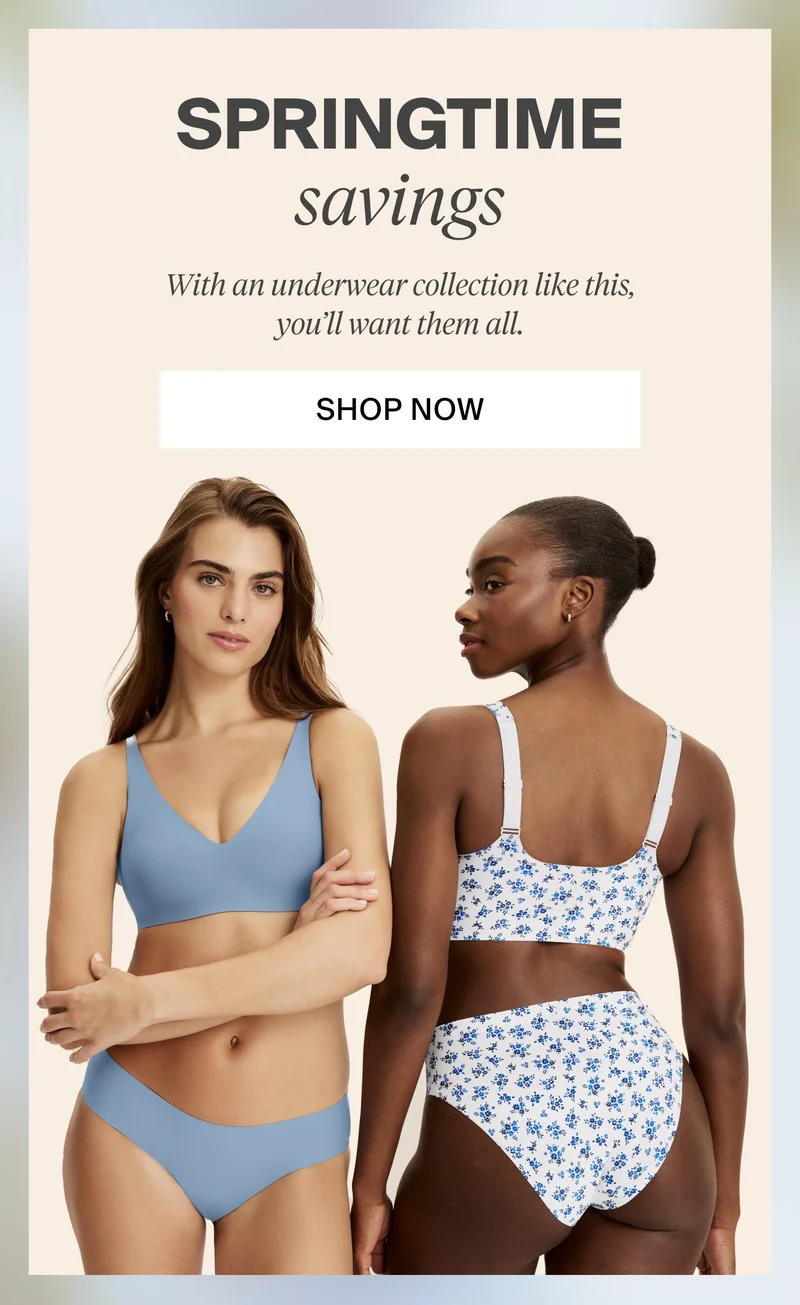 SPRINGTIME Savings. With an underwear collection like this, you'll want them all. SHOP NOW.