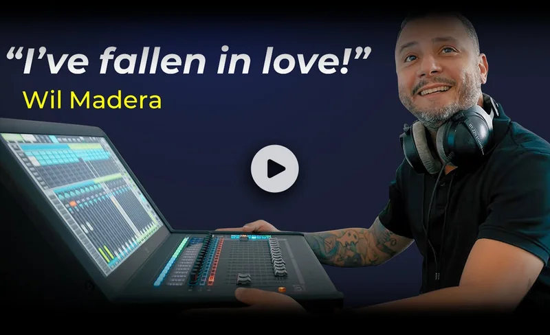 LV1 Classic Console Unboxing: FOH Engineer Wil Madera (Pitbull)