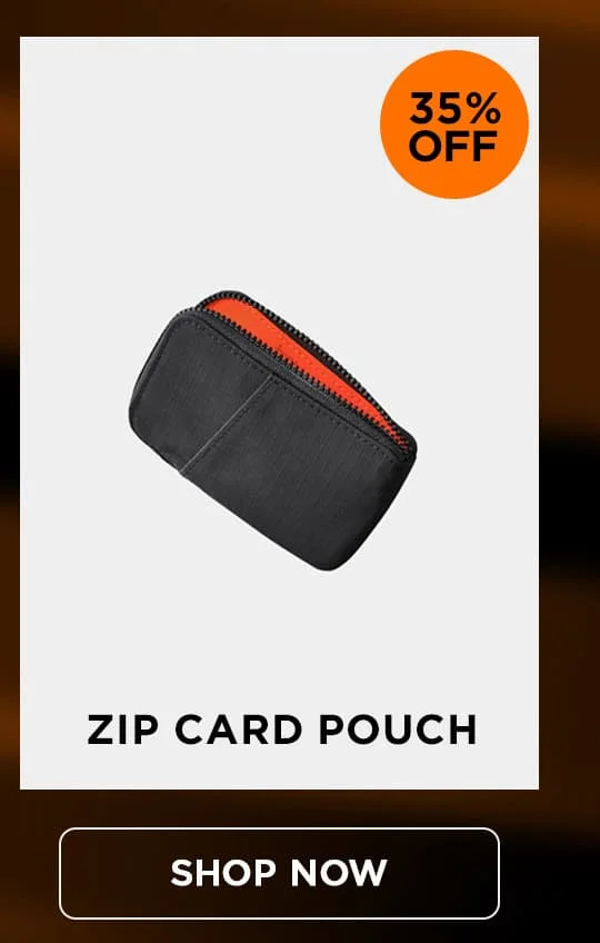 ZIP CARD POUCH