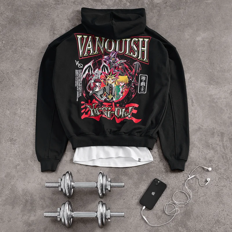 YU-GI-OH! COLLAGE OVERSIZED HOODIE
