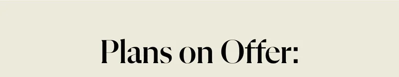 Plans on Offer: