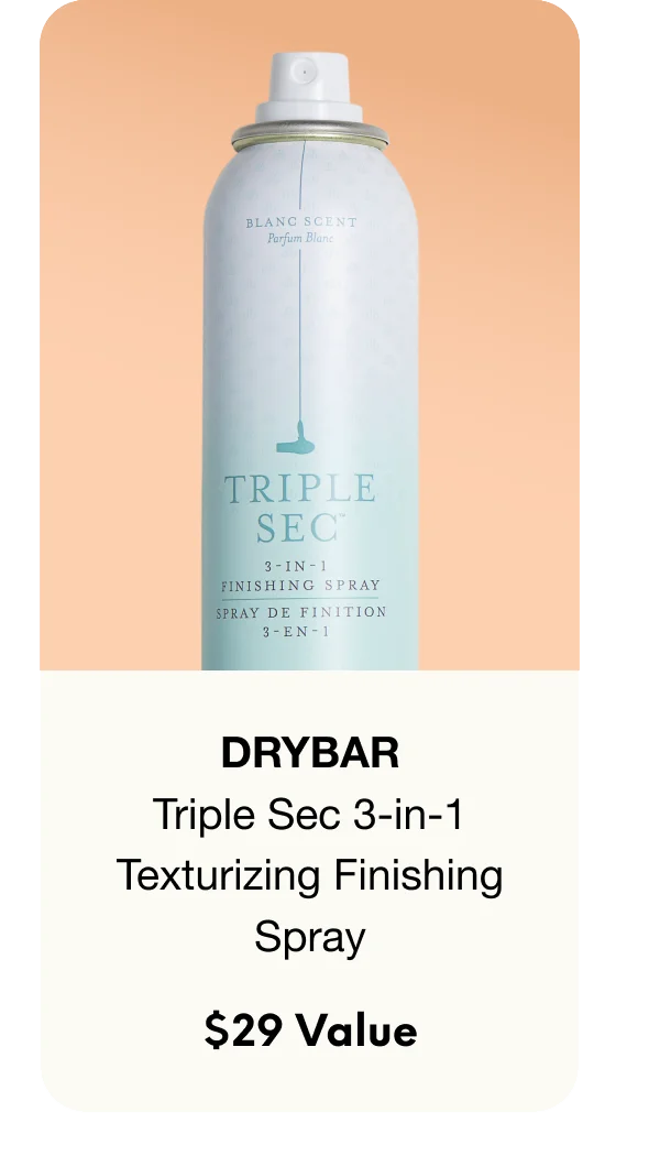 DRYBAR - Triple Sec 3-in-1 Texturizing Finishing Spray - $29 Value