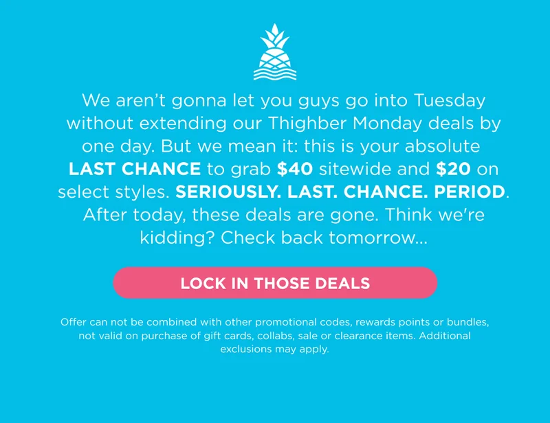 LOCK IN THOSE DEALS