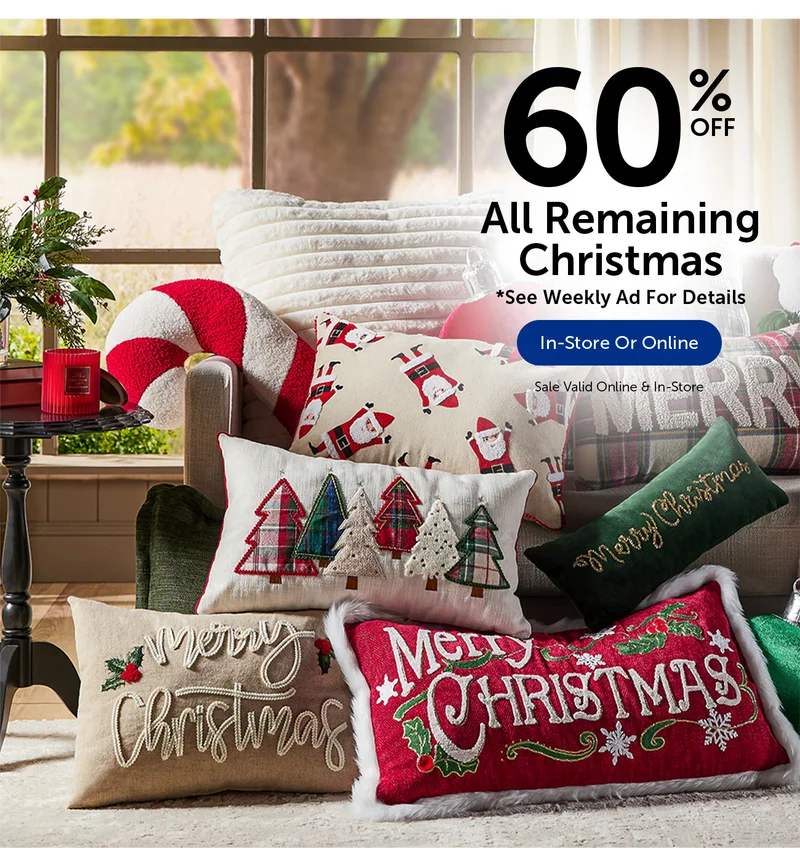 60% All Remaining Christmas