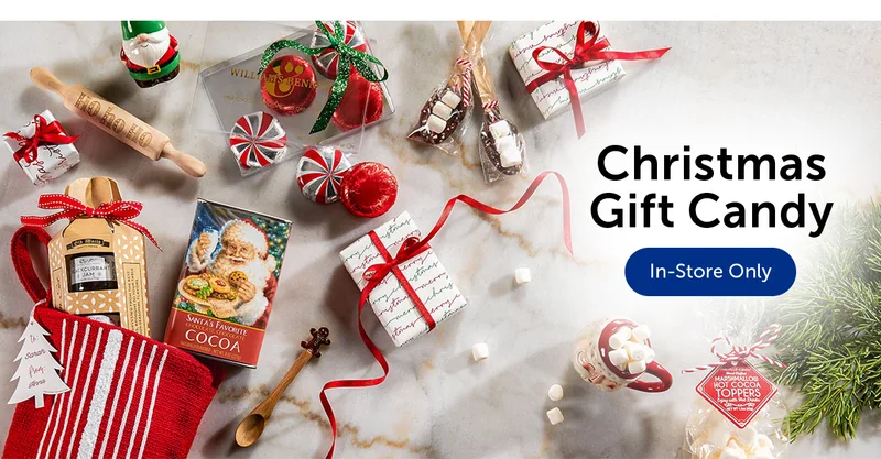 Christmas Gift Candy - In-Store Only. Click To Find Store.