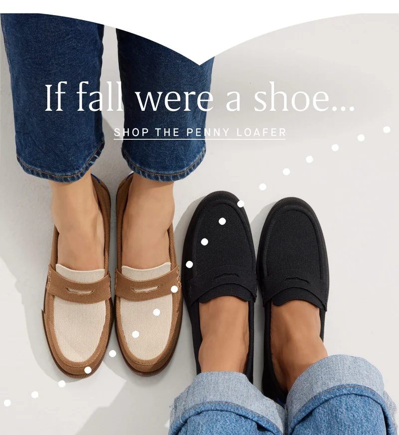 If fall were a shoe... SHOP THE PENNY LOAFER