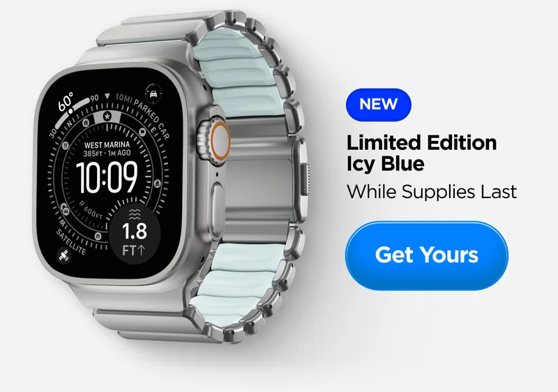 New Limited Edition Icy Blue. While Supplies Last. Get Yours.