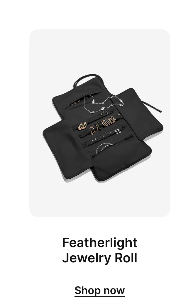 Featherlight Jewelry Roll | Shop now