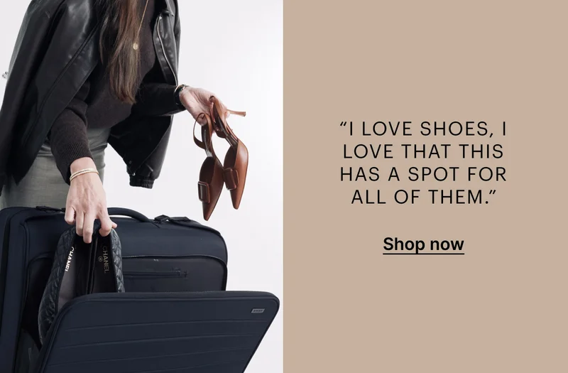 “I love shoes, I love that this has a spot for all of them.”
