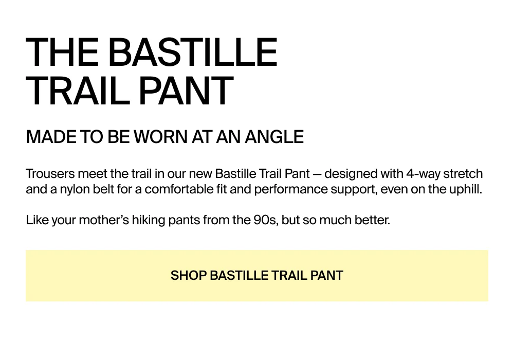 Shop Bastille Trail Pant