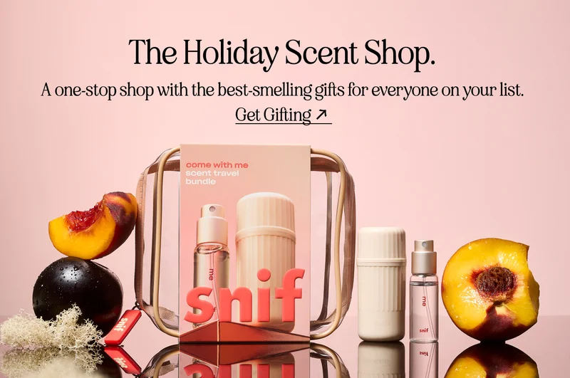 the Holiday Scent Shop. A one-stop shop with the best-smelling gifts for everyone on your list.