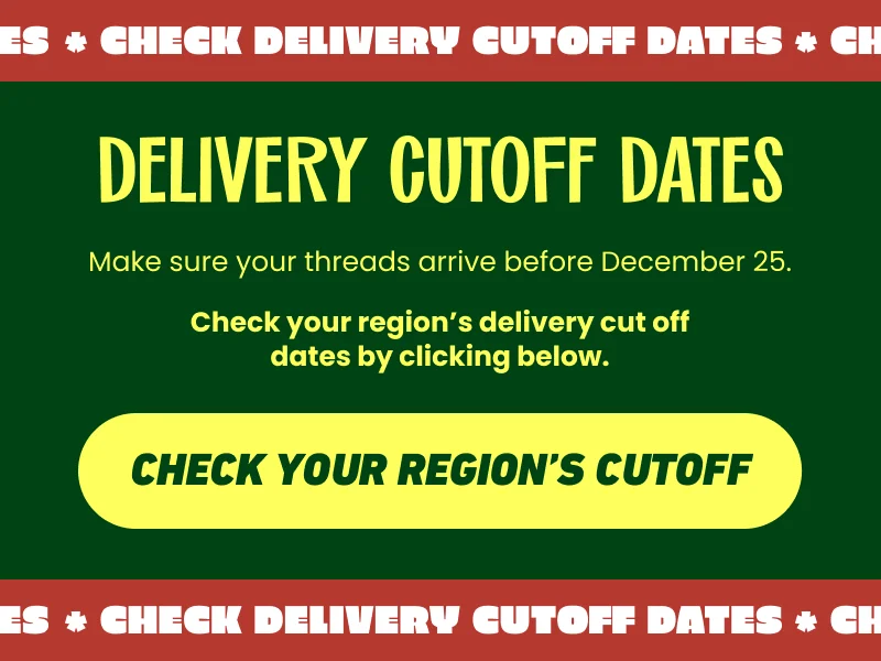 Delivery Cutoff Dates