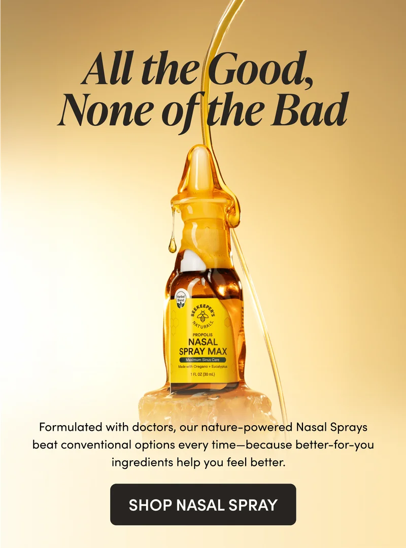 All the Good, None of the Bad  Formulated with doctors, our nature-powered Nasal Sprays beat conventional options every time—because better-for-you ingredients help you feel better.