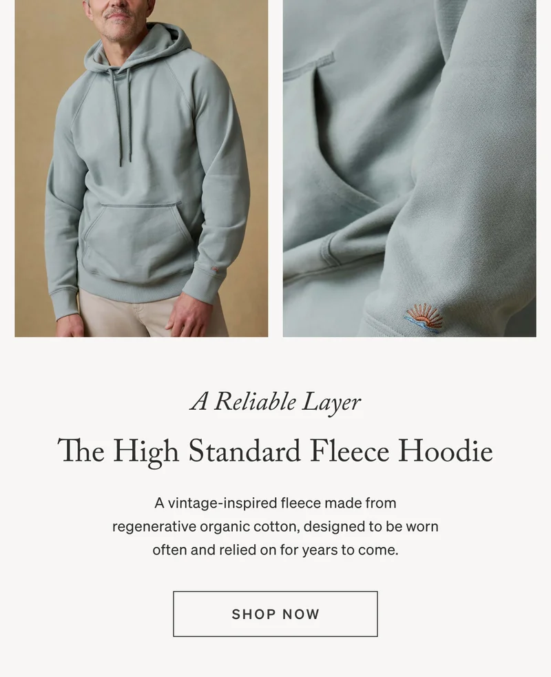 The High Standard Fleece Hoodie