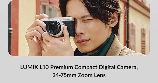 LUMIX L10 Premium Compact Digital Camera, 24-75mm Zoom Lens