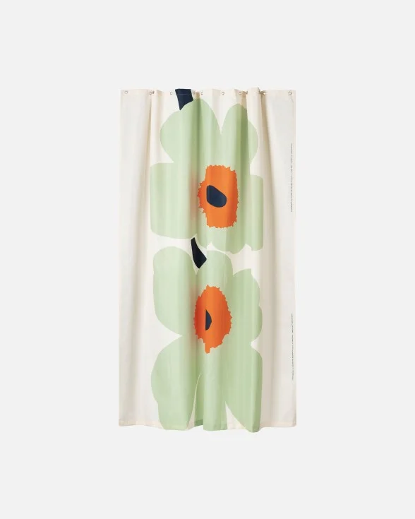 Unikko 60th anniversary shower curtain
