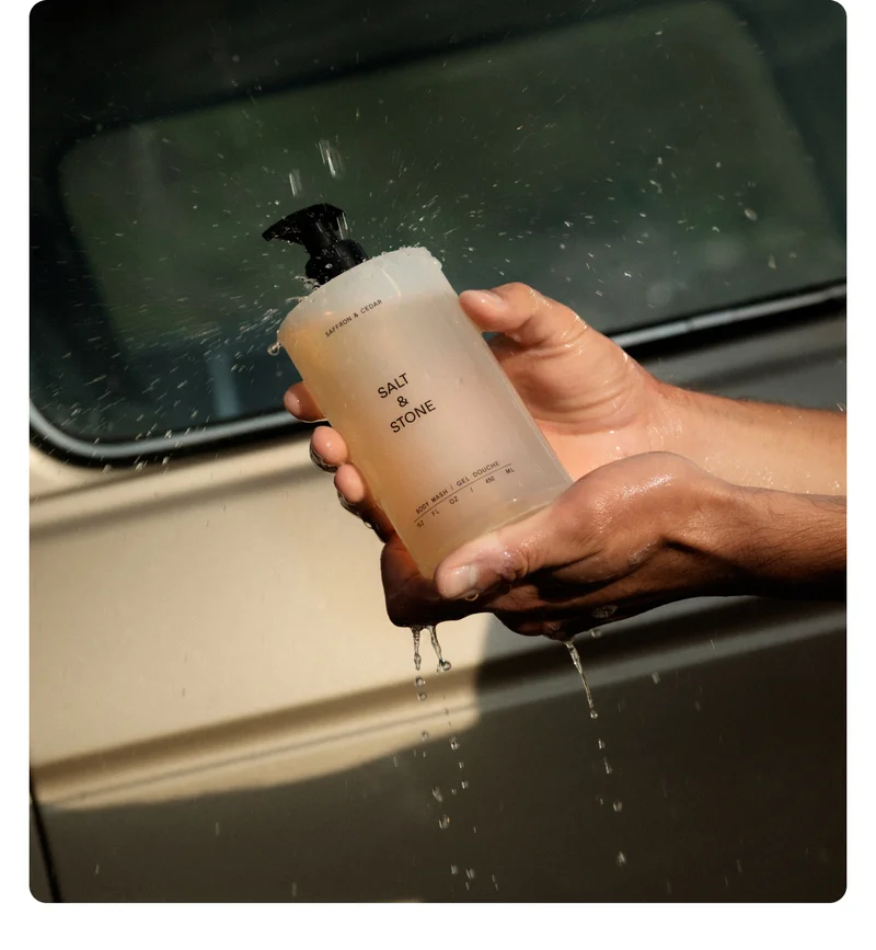 Smells as good as it feels. Shop Saffron Body Wash.