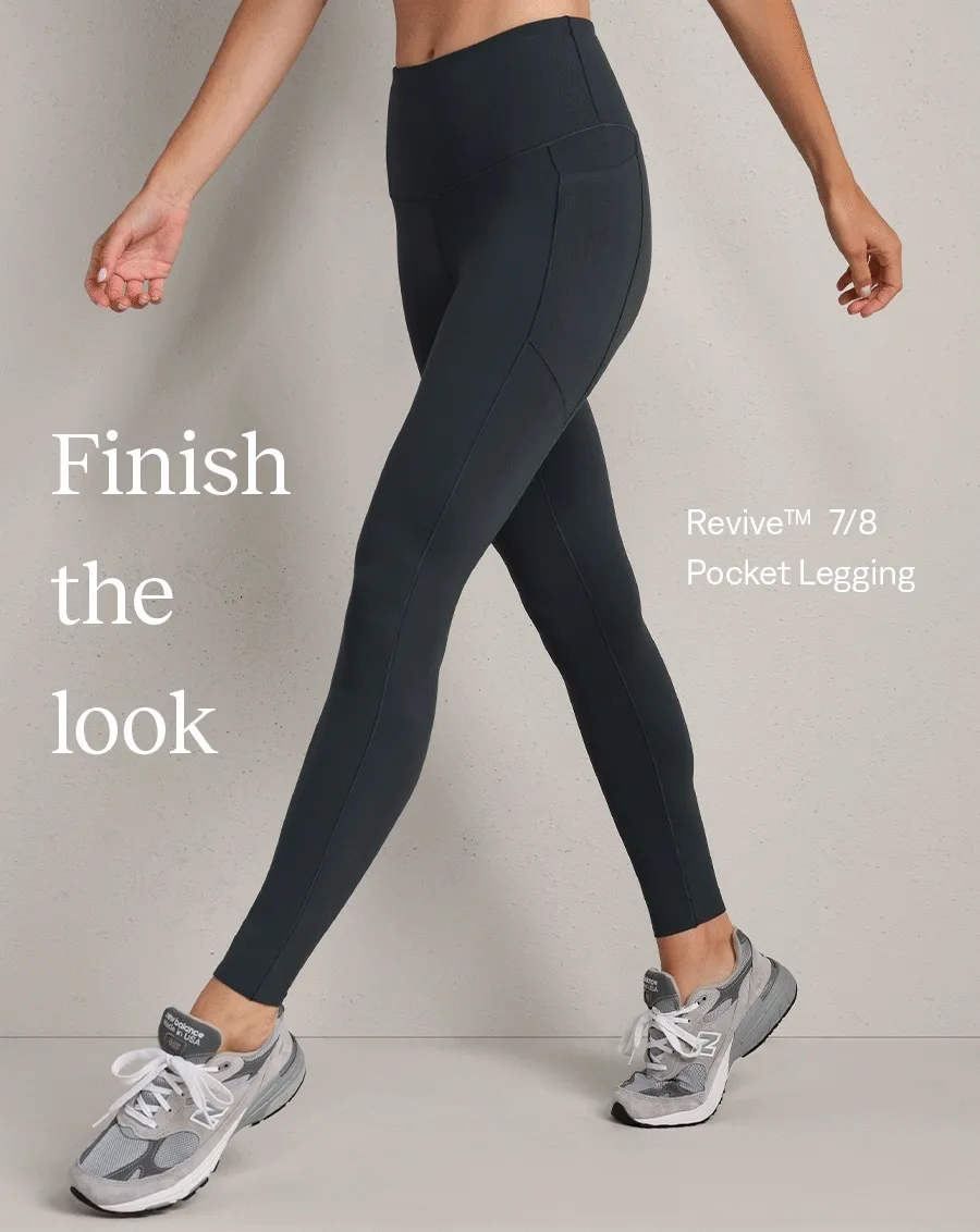 Finish the look: Revive™ 7/8 Pocket Legging