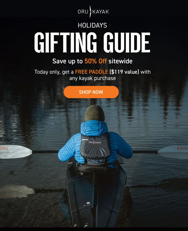 BLACK FRIDAY GIFTING GUIDE: SAVE UP TO 50% OFF + GET A FREE PADDLE TODAY ONLY BLACK FRIDAY GIFTING GUIDE: SAVE UP TO 50% OFF + GET A FREE PADDLE TODAY ONLY