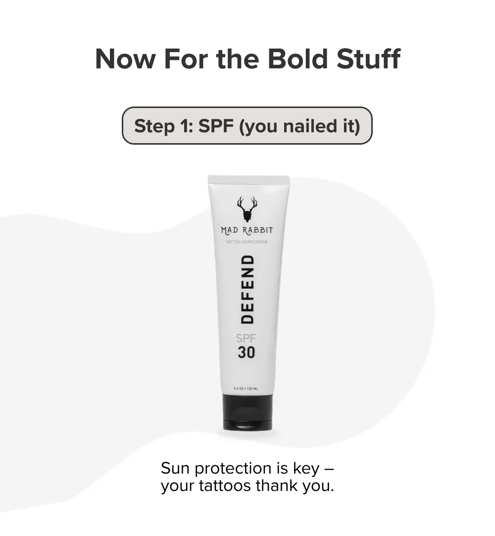 Step 1: SPF (you nailed it)