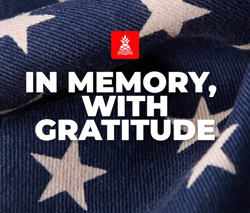 IN MEMORY, WITH GRATITUDE