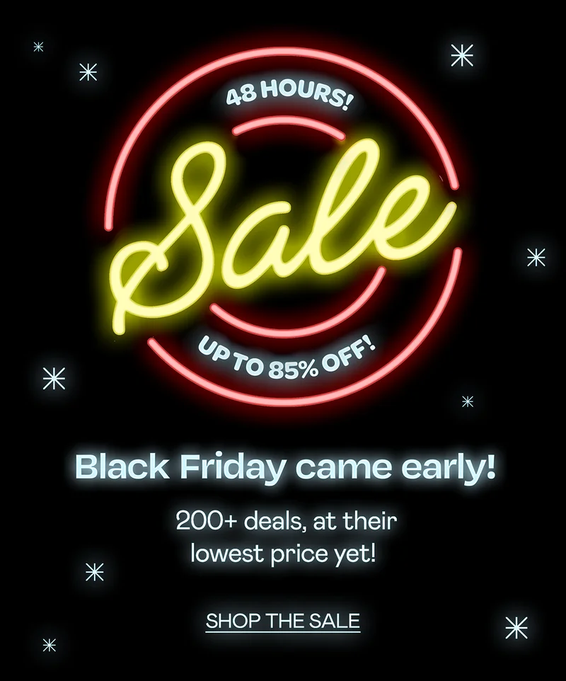 48 Hours! Shop The Sale