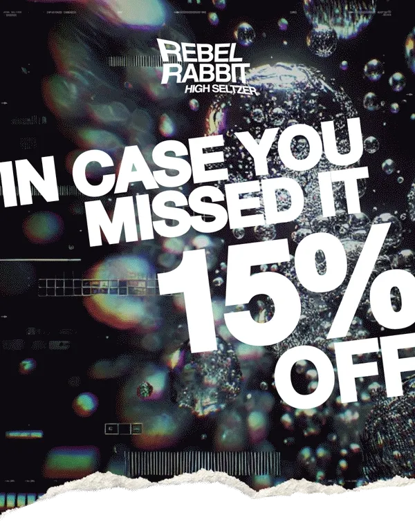 Rebel Rabbit — In Case You Missed It: 15% Off