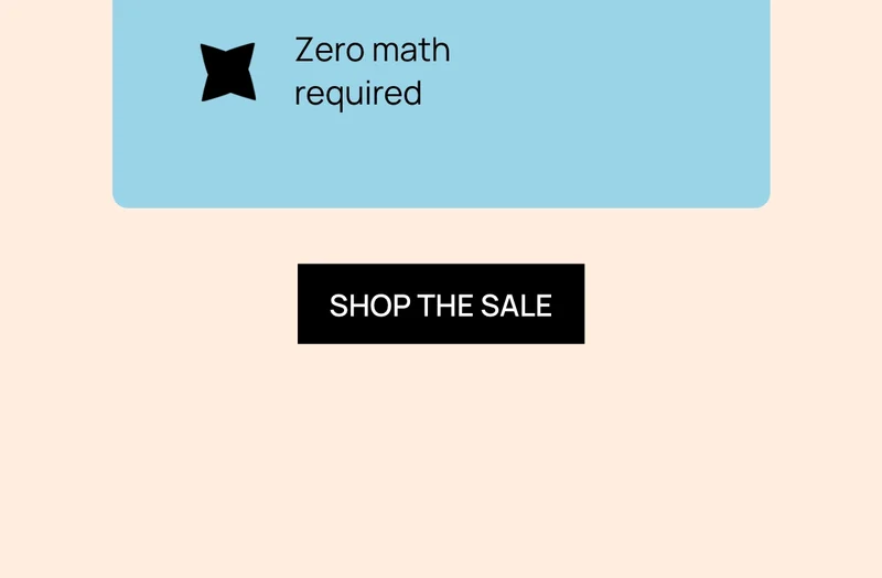Shop the sale
