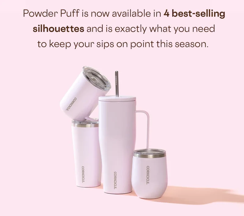 Shop Powder Puff Drinkware