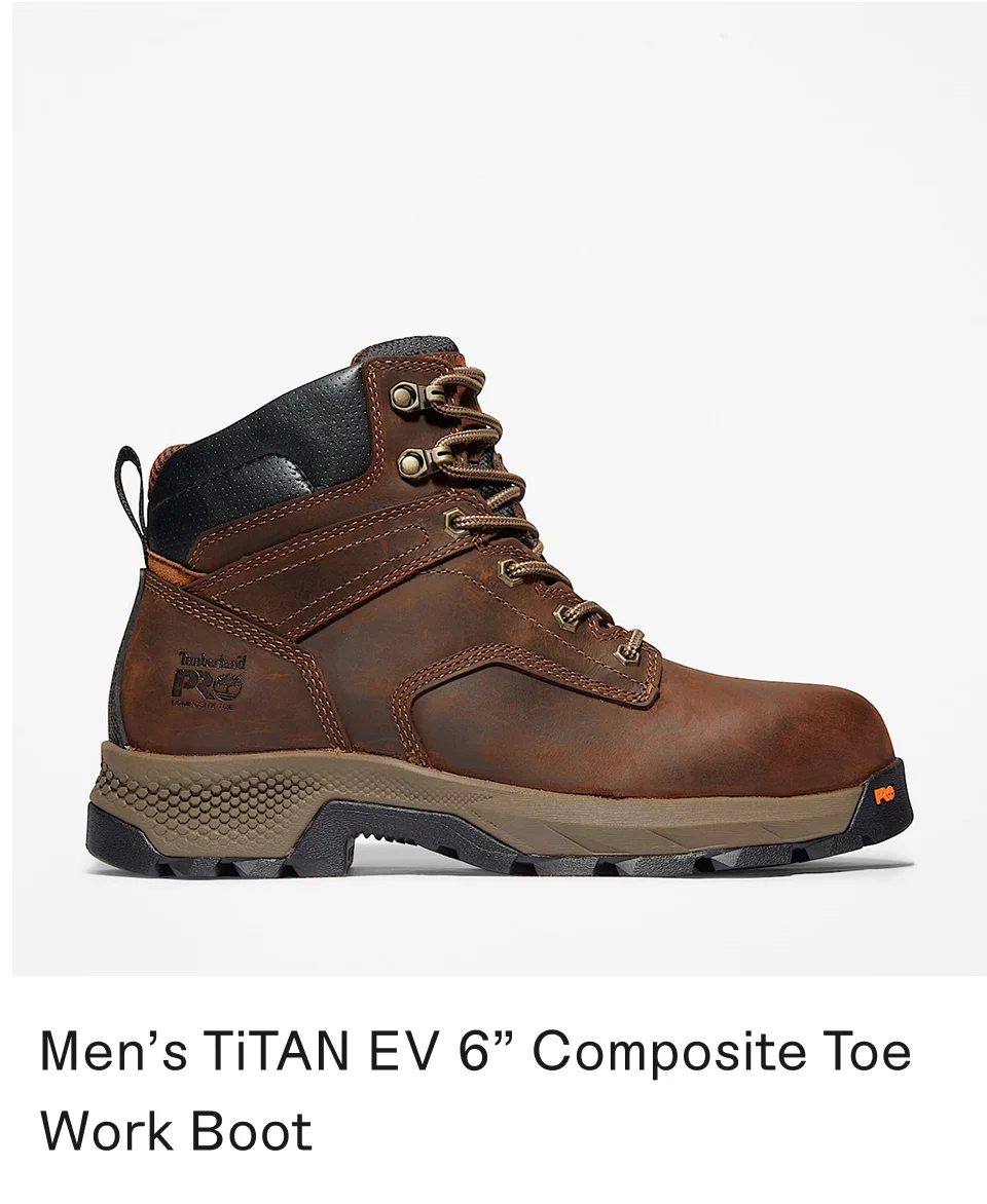 Men's TiTAN EV 6" Composite Toe Work Boot