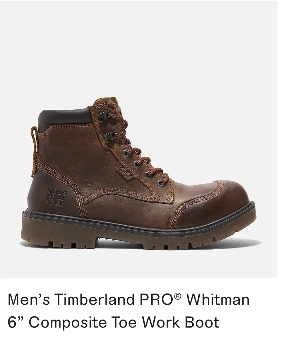 Men's Timberland PRO Whitman 6" Composite Toe Work Boot