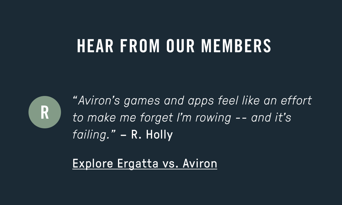 Ergatta vs. the competition