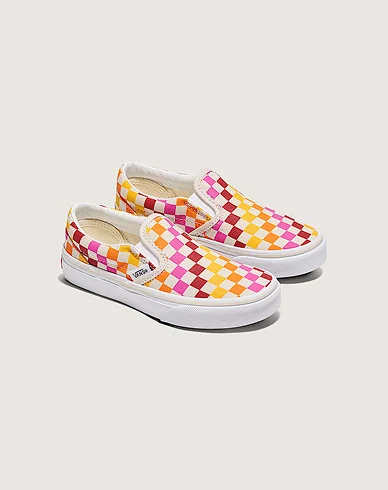 Little Kids Classic Slip-On Checkerboard Shoe