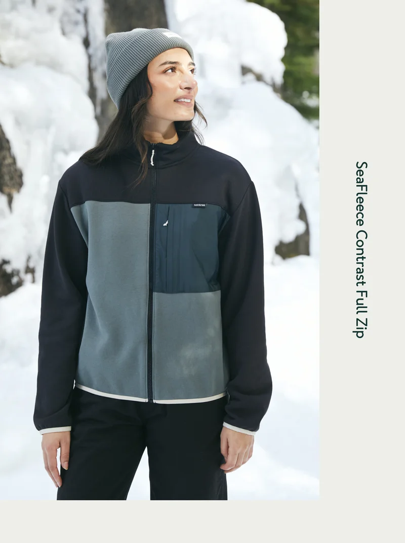 SeaFleece Contrast Full Zip