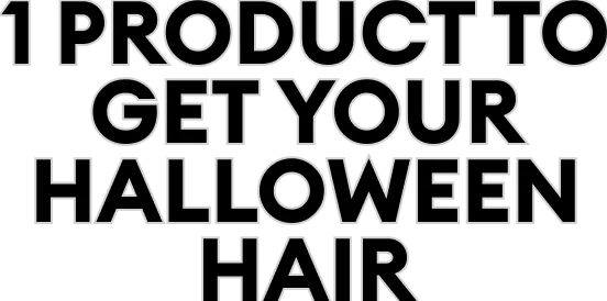 1 product to get your halloween hair