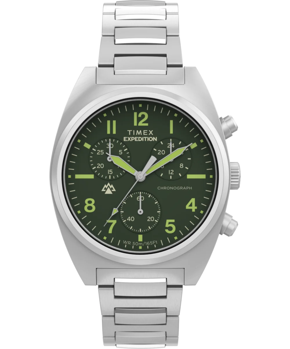 Image of Expedition® Capstone Chronograph 41mm Stainless Steel Bracelet Watch