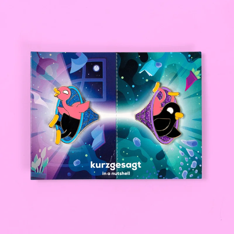 Image of Friendship Wormhole Enamel Pins Set
