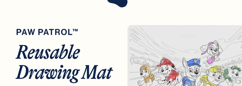 PAW PATROL™ Reusable Drawing Mat