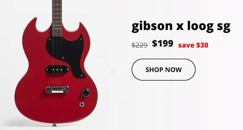 gibson x loog sg - SHOP NOW