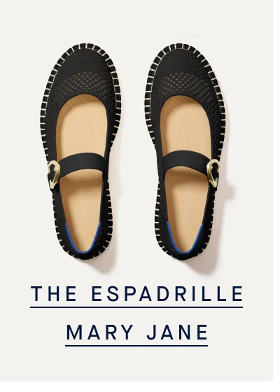 THE ESPADRILLE MARY JANE