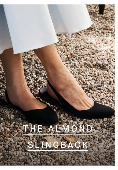 THE ALMOND SLINGBACK