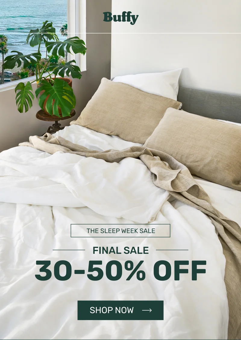 The Sleep Week Sale - Up to 50% OFF
