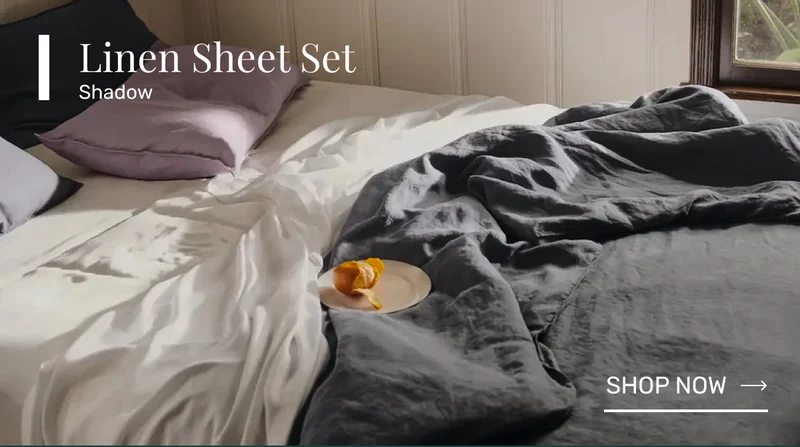Linen Sheet Set - Shadow