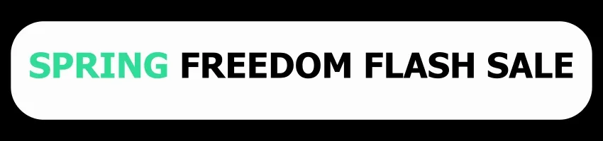 Spring Freedom Sale
