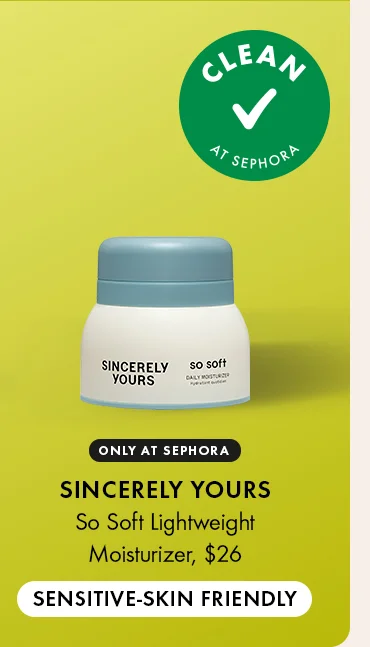 Sincerely Yours So Soft Lightweight Moisturizer