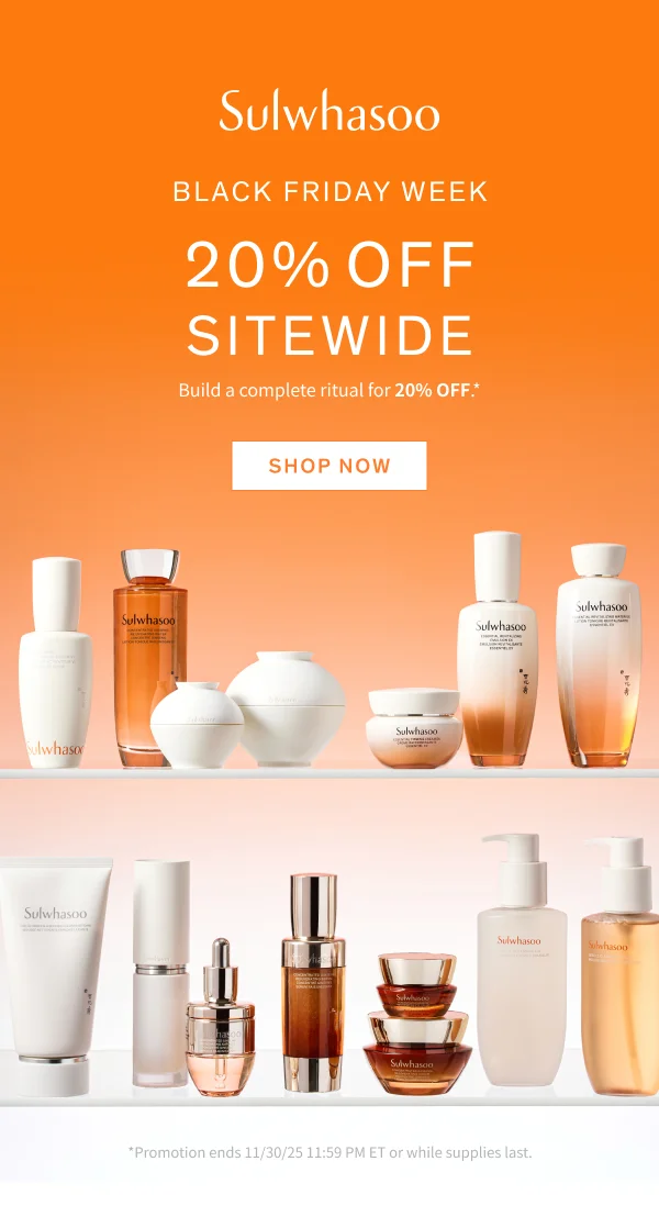 Black Friday Week: 20% off sitewide
